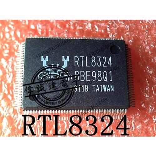 1Pieces New Original RTL8324 RTL8324D RTL8324-LF QFP128 7 In Stock Real Picture