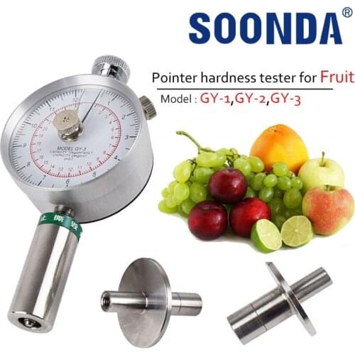 Hand-held Fruit Hardness Tester Portable Fruit Avocado Apple Pear Strawberry Watermelon Durometer Sclerometer Maturity Detector