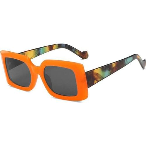 Rivet Square Sunglasses For Women Men 2021 Luxury Brand Small Frame Sun Glasses Uv400 Goggle Plastic Retro Gradient Shades