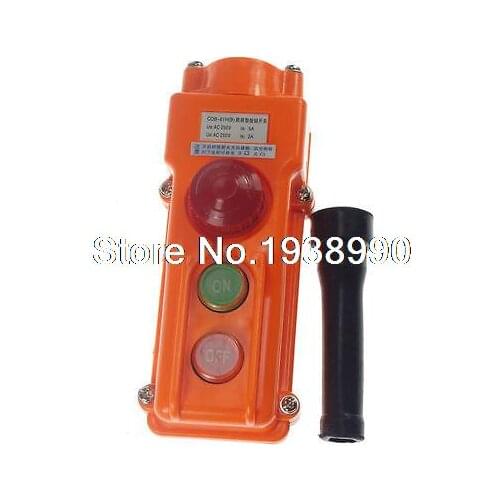 1)For Hoist Crane Pendant Control Station COB-61HB Push Button Switch Emergency