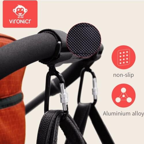 2pcs Baby Stroller hooks Stroller Accessories Baby Pram Bag Hanger Pushchair Hooks Load Bearing 35Kgs