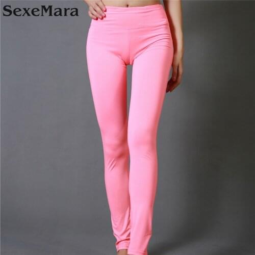 2018 Cheap High Waist Indian Yoga leggings Womens Fitness Gym Sports Pants Lady Heart Yoga Pants Blue Pink Black Purple