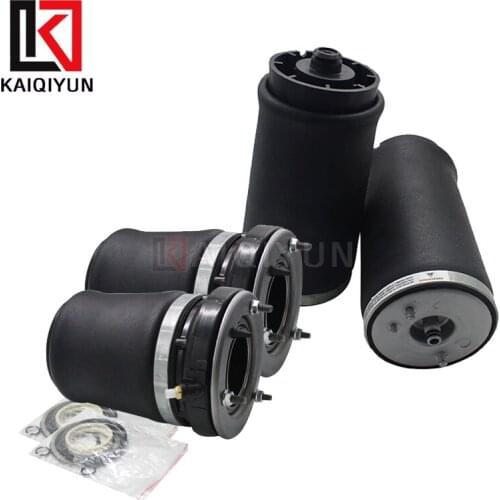 4 Pcs Front & Rear Right & Left Air Suspension Spring For BMW X5 E53 2000-2006 37116757501 37116757502 37126750355 37126750356