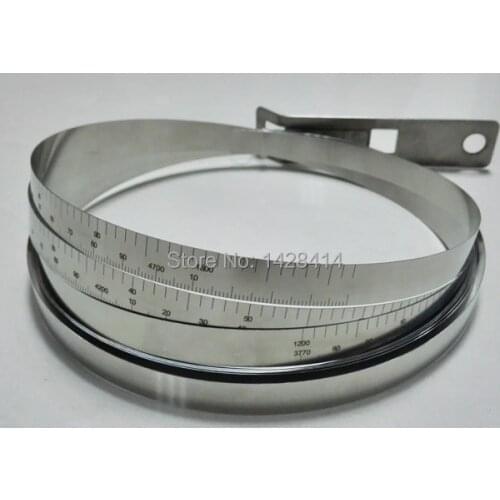 4712-5655mm/1500-1800mm Stainless Steel Precision Circumference Tape and Diameter Tape Periphery Circumference Taper