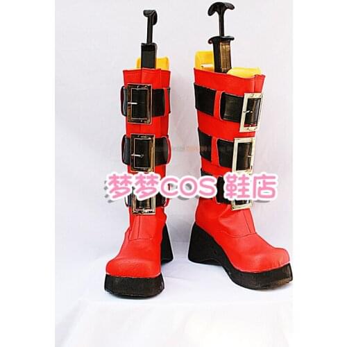 Togainu no Chi RIN Anime Characters Shoe Cosplay Shoes Boots Party Costume Prop