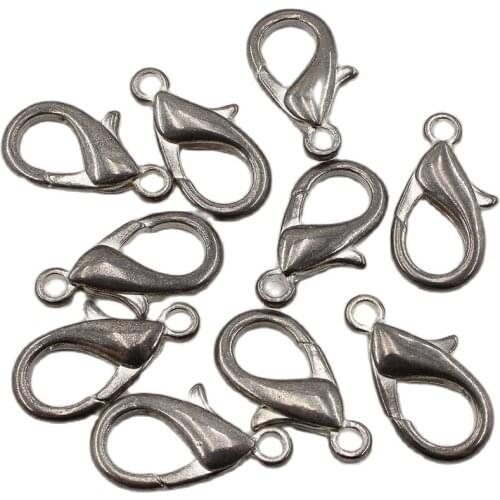 APDGG 10 Pcs Labster Copper Gold Plated Clasps For Pearl Bracelets Necklaces Making DIY Craft Accessories