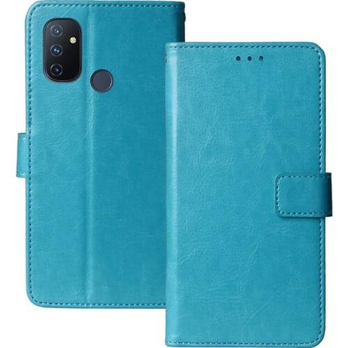 For OnePlus Nord N100 / Nord SE 6.52" Leather Phone Case Wallet Cover for OnePlus Nord N100 / Nord SE Flip Stand
