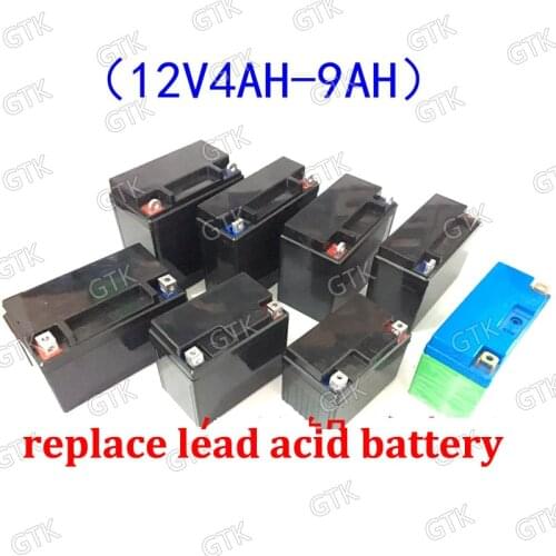 12v 4ah 4.5ah 5ah 7ah 9ah 8ah lithium battery 12v 10ah li ion for replace lead acid battery kids Toy car + charger