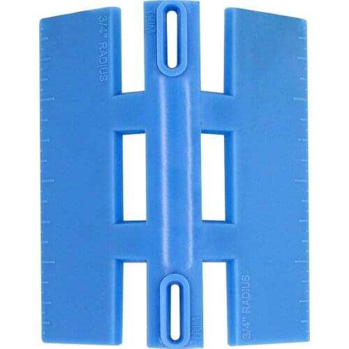 Multi-Function Scriber Marking Equipment For Paint And Trim Installation On Bullnose Rounded Drywall Corners Woodcraft Tool