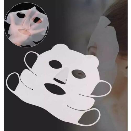 New Type Silicone Mask Reusable Cover Holder For Prevent Evaporation Moisturizing Nourish Fixed Face Mask Sheet Skin Care