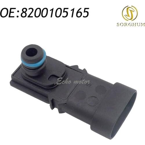 New 8pcs 8200105165 For Dacia Opel Renault Clio Mk2 Mk3 1.4 1.6 2.0 Manifold Air Pressure MAP Sensor