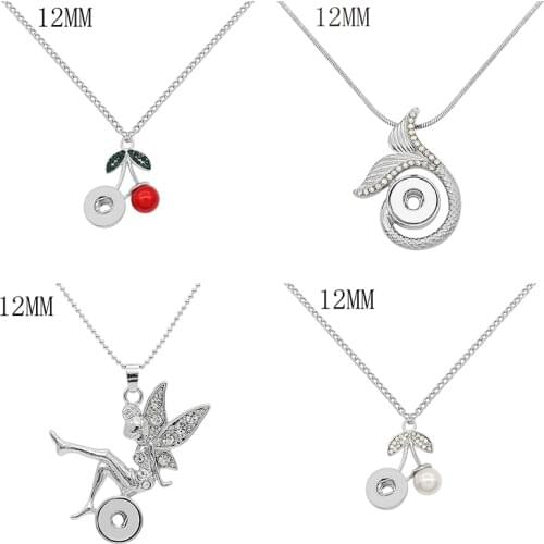 12mm Snap Button Necklace DIY Jewelry KD3215