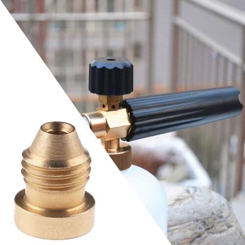 Universal Thread Brass Nozzles High Pressure Foam Cannon Orifice Nozzle Tips for Snow Foam Lance Garden Watering Irrigation Tool