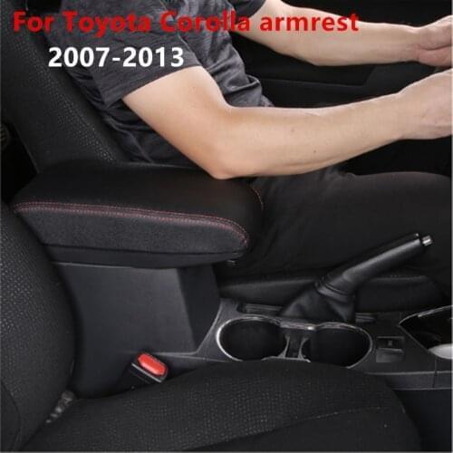 Armrest Cover Heightening For Toyota Corolla E140 2007-2012 Comfort Parts Car Accessories 2009 Parts Pad