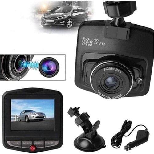 Driving recorder 1080p mini night vision wide-angle driving recorder rearview mirror video equipment Car accessories recorder