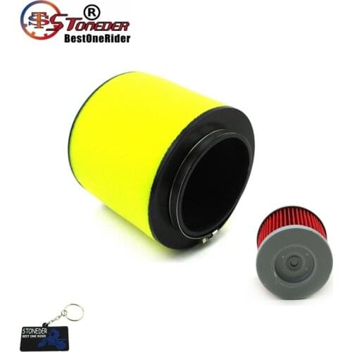 STONEDER Air Filter + Oil Cleaner For Honda TRX400EX Sportrax 1999-2008