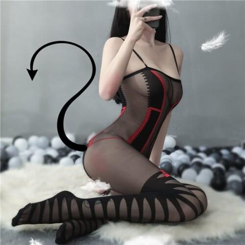 Women Sexy Lingerie Porno Open Crotch Hollow Stockings Garter Belt Fishnet Tights Transparent Pantyhose Stocking