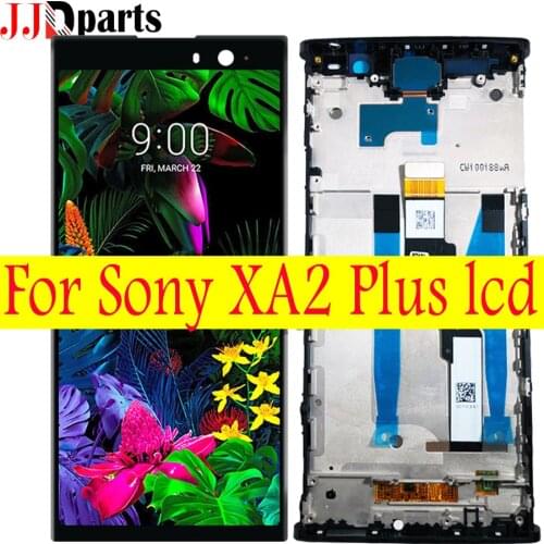 100% Tested For Sony Xperia XA2 Plus LCD Display Touch Screen Digitizer Assembly For 6.0" Sony Xa2 Plus LCD XA 2 Plus LCD