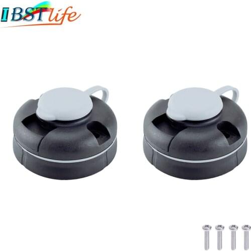 2XCanoe Kayak Star Mount Base Inflatable Boat Sea Fishing Rod Support Holder Pole Rack Mount Base Tackle Fishing Kit Accessories