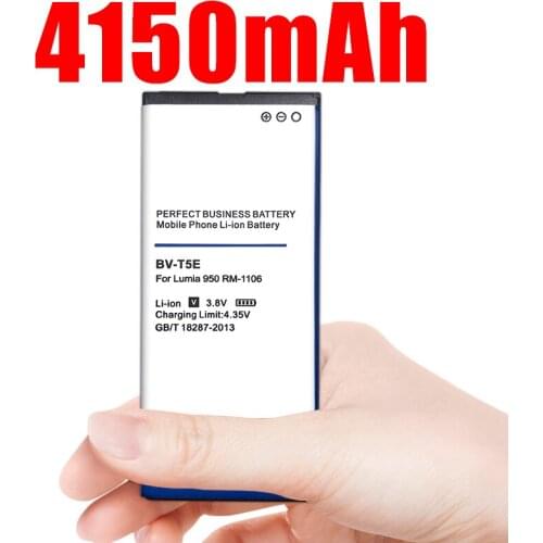 4150mAh BV-T5E BVT5E / BV T5E for Nokia Lumia 950 RM-1106 RM-1104 RM-110