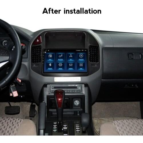 Auto Car Player For Mitsubishi Pajero V73 2004-2011Car Multimedia GPS Audio Radio with Frame accessories DVD Player Headunit