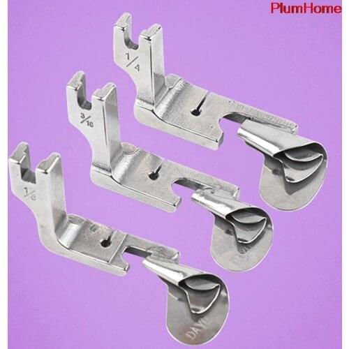 Household flat car multi-function sewing Curling Presser Foot sewing presser Narrow Rolled Hem Curling Presser Foot accessories