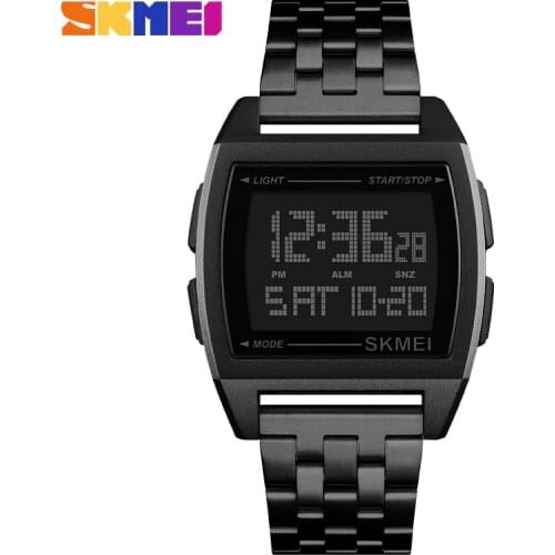 SKMEI Military Sports Watches LED Digital Electronic Watch Waterproof Mens Watches Top Brand Luxury Male Clock Relogio Masculino