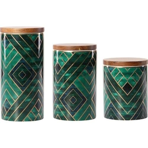 Environmentally Friendly and Non Toxic Ceramic Canister Design with Smooth Edges