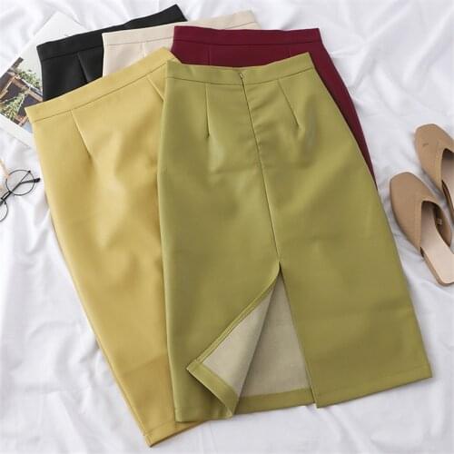 Gowyimmes Slit Pencil Skirts