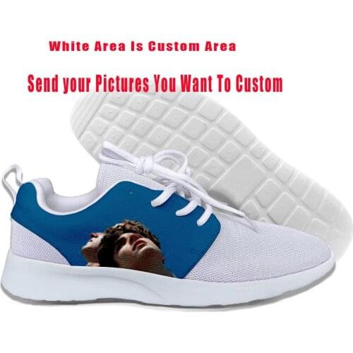 2019 Hot Cool Fashion Vogue Summer Handiness Casual Shoes 3D Print For Man Woman Movie Call Me by Your Name Timothee Chalamet