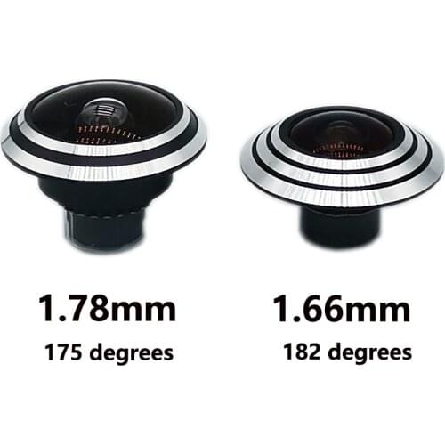 HQCAM High Quantity Security 1/3" 2.1mm 5.0 Megapixel S-mount 128 degrees wide angle Mini Fisheye lens