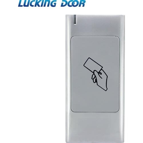 IP66 waterproof metal access control LED Indicators Security support 125KHz RFID EM or 13.56MHz IC Wiegand 26 34 card reader