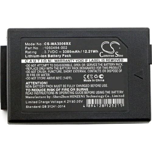 Cameron Sino 6800mAh Battery 94ACC1386, BT-26 for Datalogic Falcon X3, Falcon X3 Plus, Falcon X3+, Falcon X4