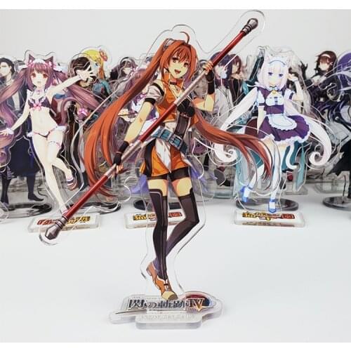 The Legend of Heroes:Trails of Cold Steel Ⅳ Figure Toy Rean Alisa Eliot Laura Hede Acrylic Model Stand Doll Pendants Gifts