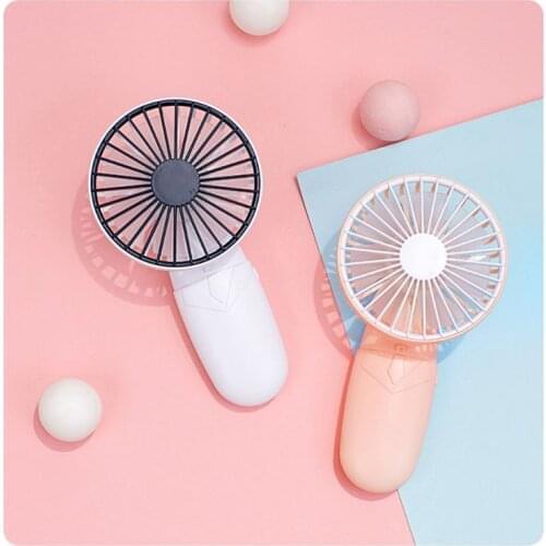 Mini Pocket Fan Cool Air Hand Held Cooler Cooling Fans Power By 2x AAA Battery