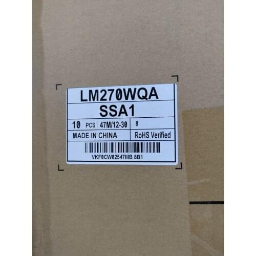 LCD Panel Screen LM270WQ8-SSA1 LM270WQ8 (SS)(A1) 2560(RGB)×1440