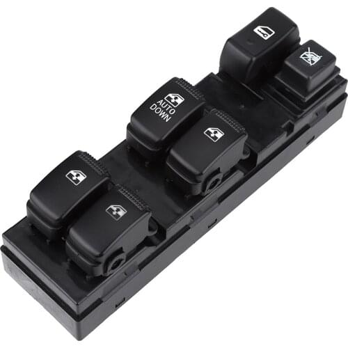 Front Left Power Master Window Control Switch Button for Hyundai Tucson 2005 2006 2007 2008 2009 2010 93570-2E000 935702E000