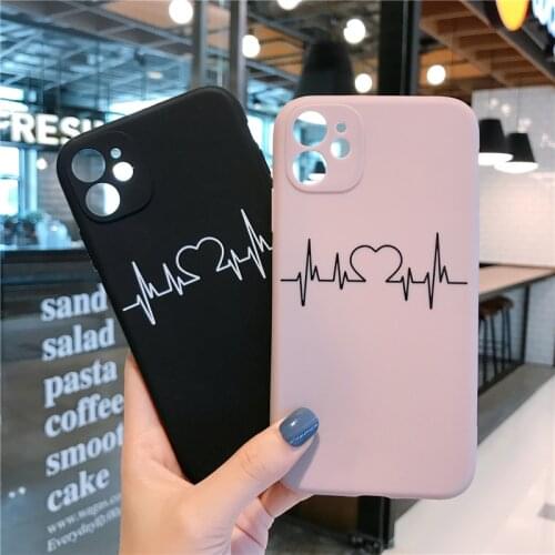 LS Luxury Thin Soft Color Phone Case for iPhone 78 6 6s plus Case SE2020 TPU Back Cover Capa for iPhone X XR Xs 11 Pro Max Case