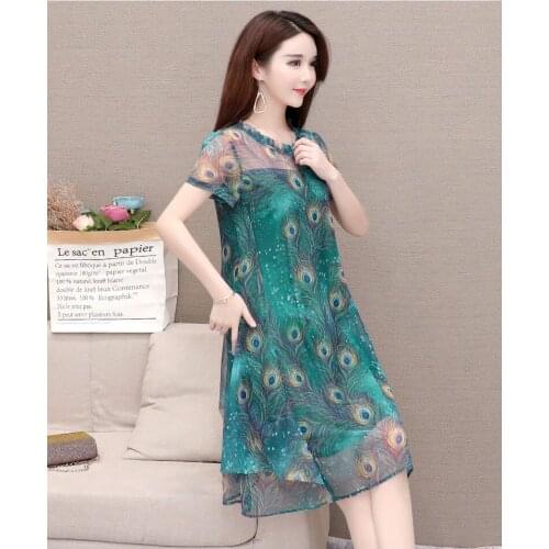 Летние шифоновые платья Skyenunim China At AliExpress