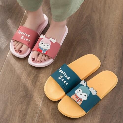 Slippers Womens Summer Home Womens Indoor Non-Slip Couples Bathroom Bath Parent-Child Childrens Slipper Wear-Resistant