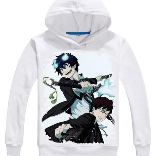 Blue Exorcist Hoodies Multi-style Hooded hoodie Ao no Ekusoshisuto Rin Okumura Yukio Kazue Kato Cosplay Sweatshirts