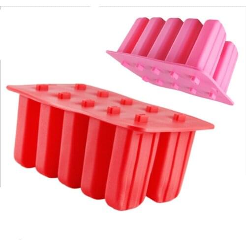 1 pcs Ice cream bar mold diy ice cream bar mold ice cream tubs Color random