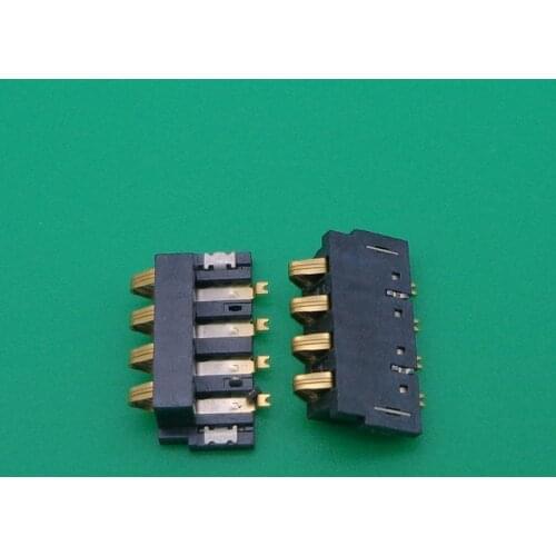 10pcs FPC Connector Battery For Samsung Galaxy S4 i9500 i9505 i9508 i545 L720 R970 Connector Clip on motherboard mainboard
