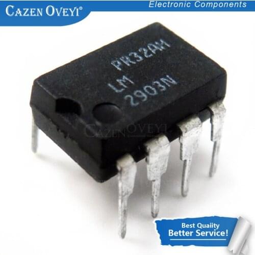 10pcs/lot LM2903P DIP-8 LM2903 DIP LM2903N In Stock
