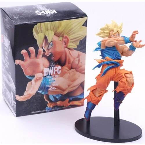 18cm Dragon Ball Z Goku Broli WORLD FIGURE CLOLSSEUM Action Collection Model Toy Anime Super Saiyan Figure Toys