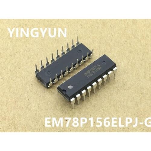 5pcs/lot EM78P156ELPJ-G 78P156 DIP-18 EM78P156ELP-GJB New original