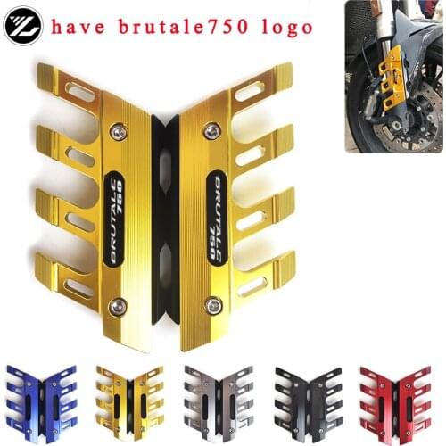 Motorcycle Accessories Front Brake Disc Caliper Protector Cover For MV Agusta brutale 750 BRUTALE750 2001-2005