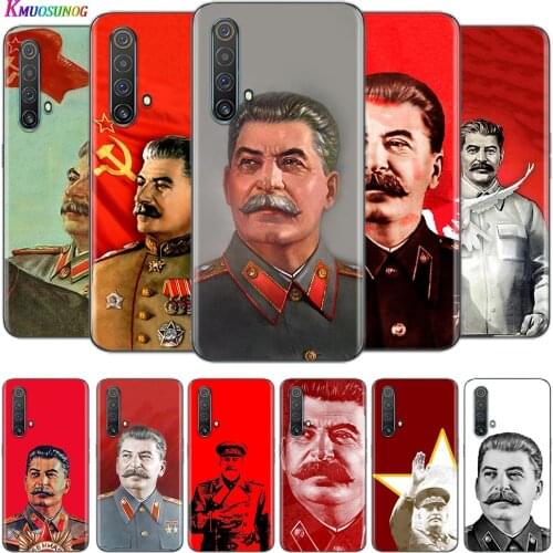 Transparent Cover Stalin Soviet Union For OPPO AX7 A1K A93 A92 A73 A72 A53S A52 A32 A31 A9 A11 A7 A5 2020 Phone Case