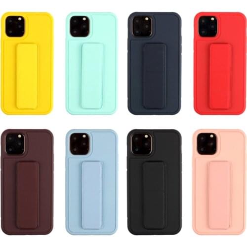 Wrist Strap Phone Case For iPhone 11 12 Pro Max Mini SE 2020 XS Max XR X 8 7 Plus Magnetic Cover With Adjustable Stand Case