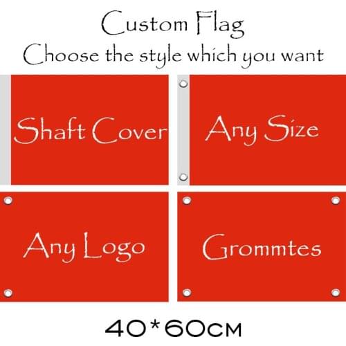 AMMIWAY Any Size 40*60cm Small Size Custom Printed Flag Advertising Company Logo Sports Polyester Printed Flags and Banners